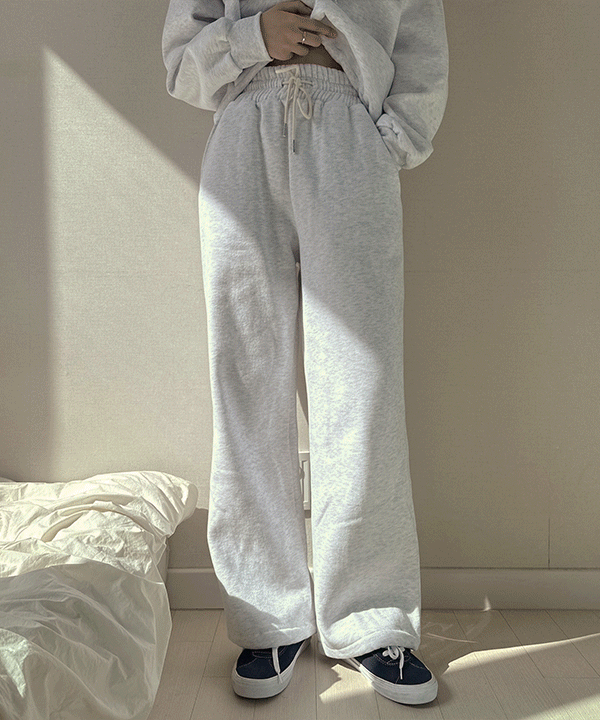 9546 핵따뜻! 양기모 스트링 투웨이 트레이닝 팬츠(3color)